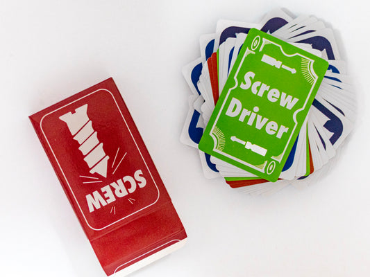 Screw Card Game a New Fun and competitive card game for the family and friends